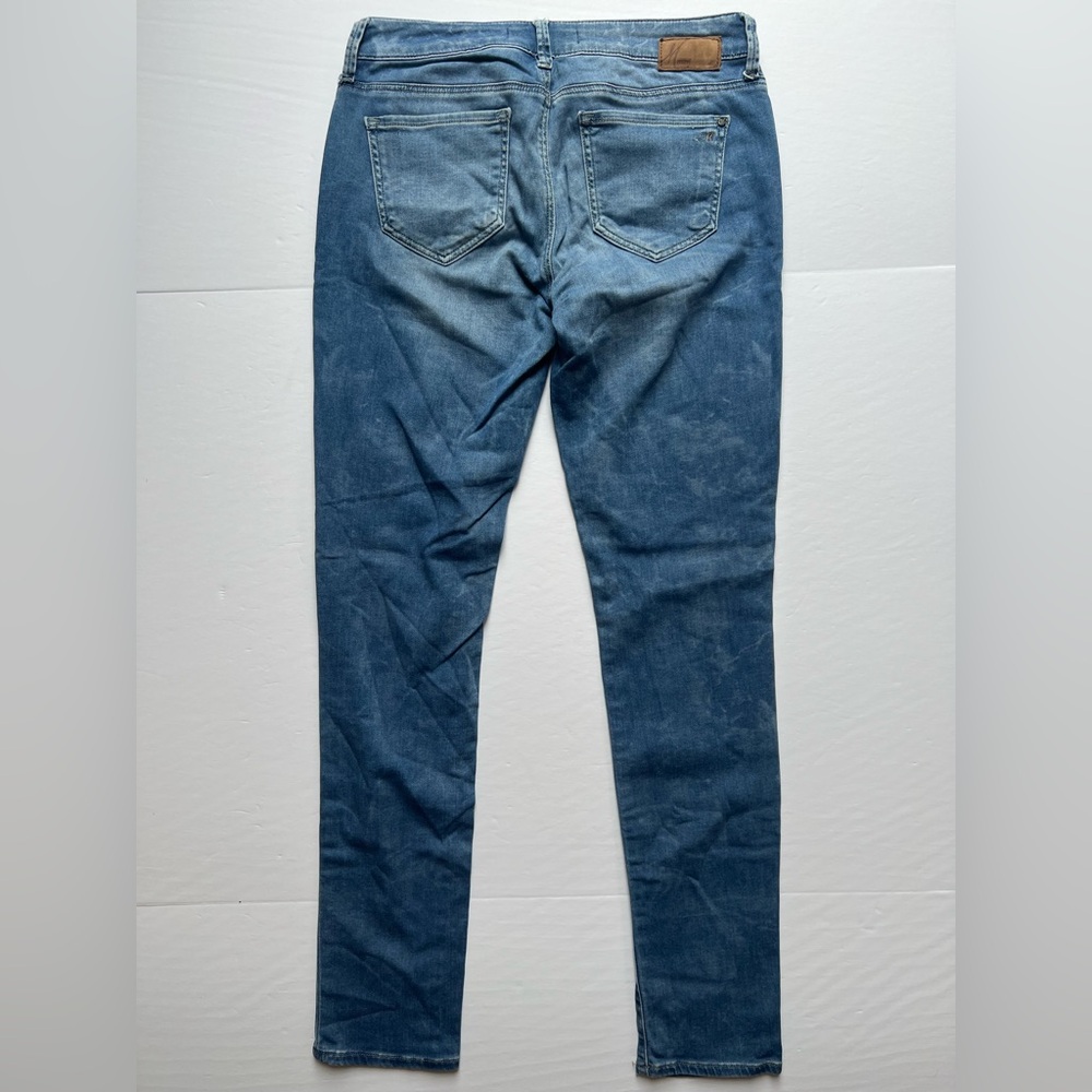 Mavi Alexa Slim Mid Rise Blue Skinny Jeans Size 28W 32L Cotton Stretch - Picture 8 of 11